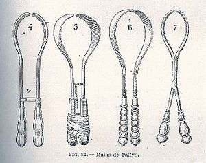 Palfyn hands in different versions