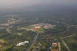 State Circle is the outer of two circular concentric roads that orbit Parliament House, Canberra.