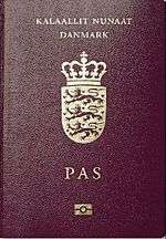 Three images of the covers of passports