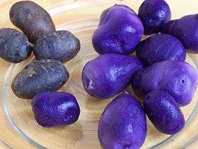 Purple potatoes