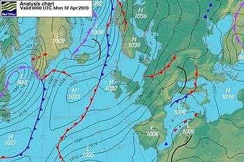 Geostrophic flow (easterly)