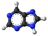 Ball-and-stick molecular model