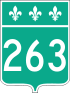 Route 263 shield