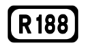 R188 road shield}}