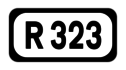 R323 road shield}}