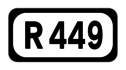 R449 road shield}}