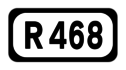 R468 road shield}}