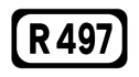 R497 road shield}}