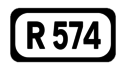 R574 road shield}}