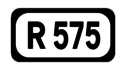 R575 road shield}}