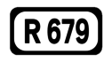 R679 road shield}}