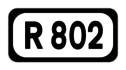 R802 road shield}}