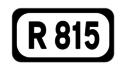 R815 road shield}}