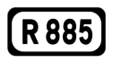 R885 road shield}}