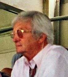  A side shot of Richie Benaud