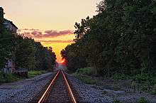 Sunrise at Riverside, Indiana