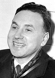 Winner of the 1961 Nobel Prize in Physics Robert Hofstadter.