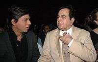 Shah Rukh Khan  and Dilip Kumar