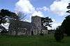 Stone building with square tower