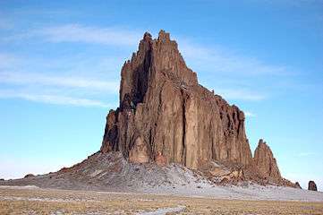 photo of Shiprock