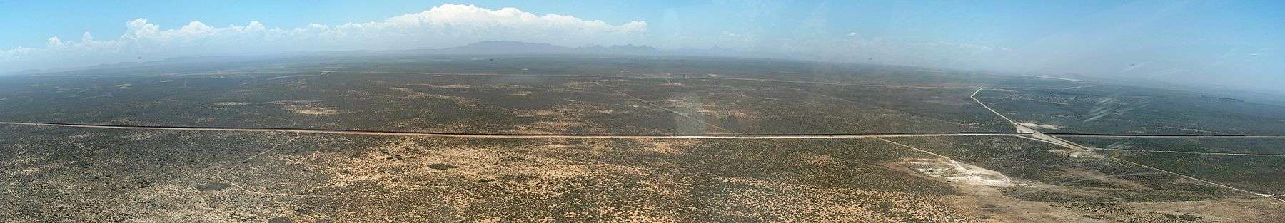 Ore train about 100 kilometres (62 miles) north of Lamberts Bay