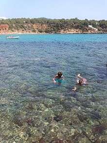 Cala Llenya Picture facing North