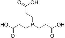 Skeletal formula of TCEP