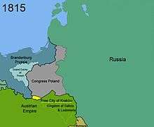 Territorial changes of Poland 1815