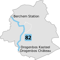 Map of route 82.