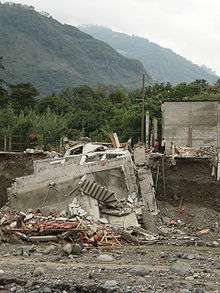 Damage wrought by Tropical Storm Agatha in Guatemala