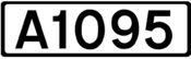 A1095 road shield