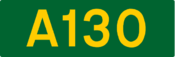 A130 road shield