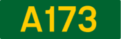 A173 road shield