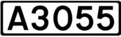 A3055 road shield