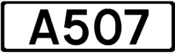 A507 road shield