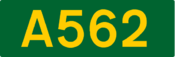 A562 road shield