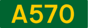 A570 road shield