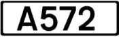 A572 road shield