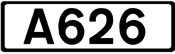 A626 road shield