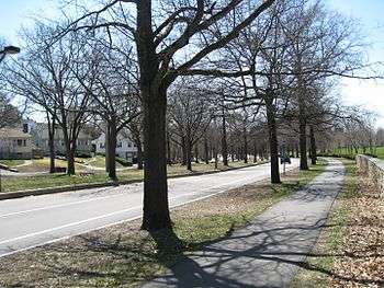 VFW Parkway, Metropolitan Park System of Greater Boston