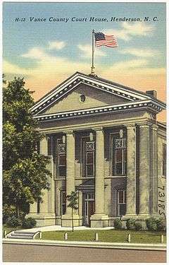 Vance County Courthouse