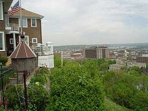 View North from the Fourth Street Elevator in Dubuque, Iowa.jpg