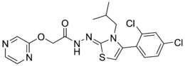 Skeletal formula of WAY-208,466