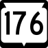 State Trunk Highway 176 marker