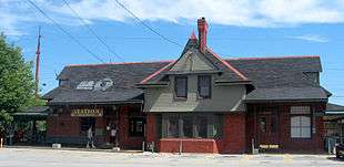 Pennsylvania Railroad Station at Wayne