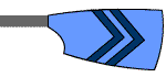 Image showing the rowing club's blade colours