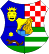 Post-1992 coat of arms of Zagreb County